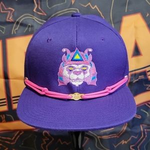 Death Before Dishonor Strange Human Studios x Findlay Hats Snapback Purple Pink